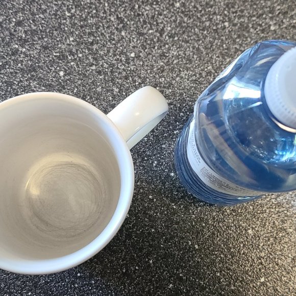 Tim Hortons Coffee White Red Ribbon Banner Mug Cup Limited Edition 2017 - Picture 3 of 3